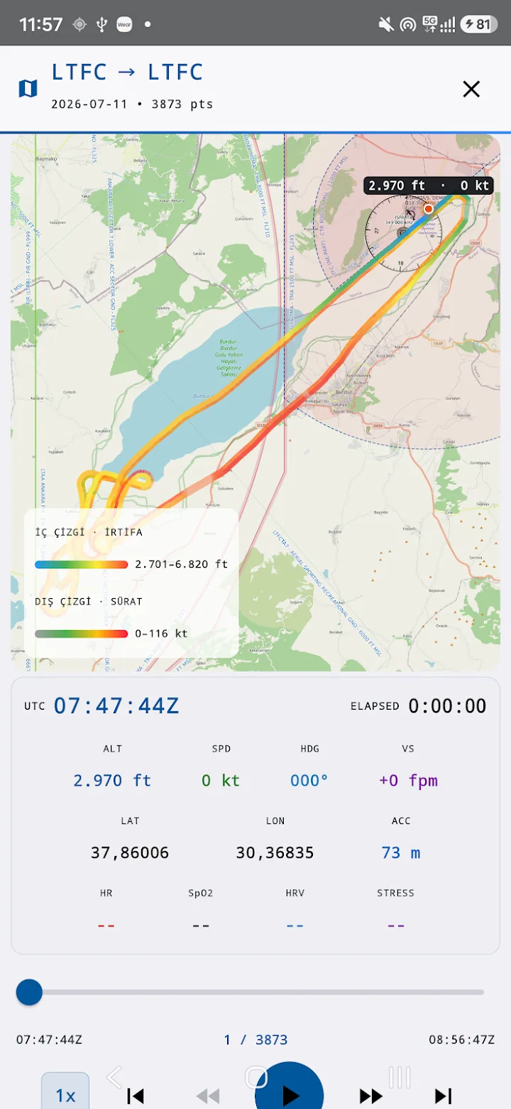 Pilot Navigation Tools — Pilotlar için VFR seyrüsefer araçları
