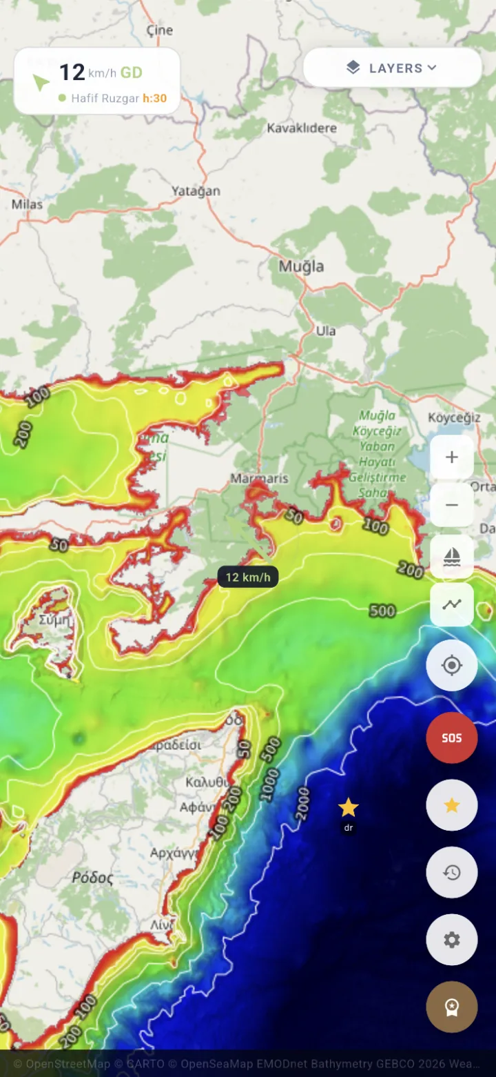 Piri Reis Marine Navigation — Denizciler için seyir ve navigasyon