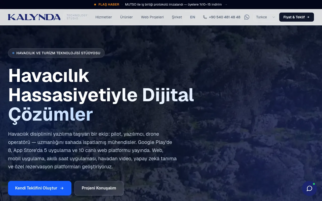 kalyndatech.com ekran görüntüsü